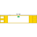 透明ビニール腕章(差込み式・黄)