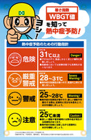 ミニのぼり(熱中症・WBGT値)