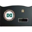 安全衛生旗黒塗り楯(中)