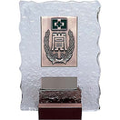 安全衛生クリスタル楯(大)